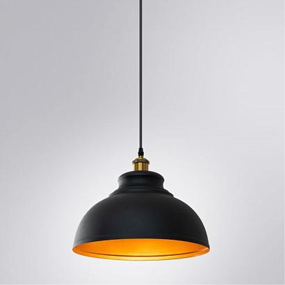 подвесной светильник arte lamp cappello a7039sp-1bk, доставка по Казахстану 