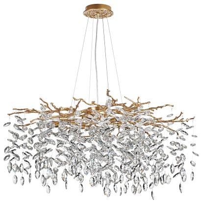 4969/12 hall odl24 521 подвесной светильник g9 12*40w delica, доставка по Казахстану 