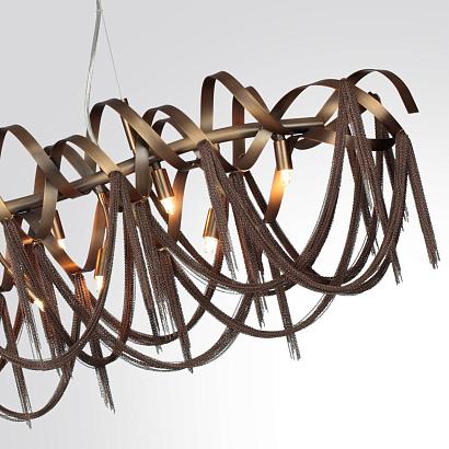 5066/10 hall odl24 397 подвесной светильник g9 10*40w chainy, доставка по Казахстану 