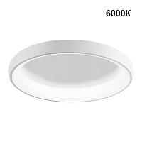 люстры 359033 over nt23 000 белый светильник накладной диммируемый, в комплекте пульт ду (2.4g) ip20 led 3000к~6000к 60w 85-265v fold, доставка по Казахстану 