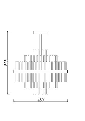 подвесной светильник freya fr5216pl-06bs, доставка по Казахстану 