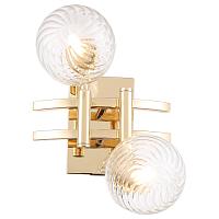 Настенный светильник Crystal Lux LUXURY AP2 GOLD Crystal Lux 2270/402