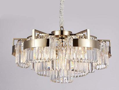 подвесная люстра newport 4356+3/c gold м0062726, доставка по Казахстану 