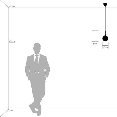 подвесной светильник lightstar globo 813013, доставка по Казахстану 