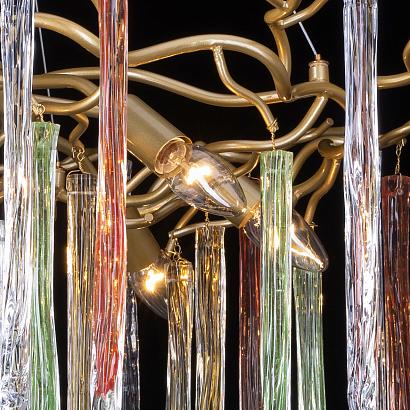 люстры 467010408  mw-light лайма 8*40w е14 светильник, доставка по Казахстану 