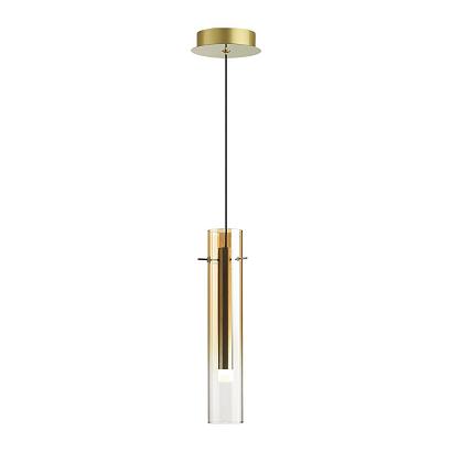 5062/5lb pendant odl24 317 подвесной светильник led 5w 3000k shiny, доставка по Казахстану 