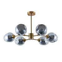 Дополнительная картинка Потолочная люстра Arte Lamp Yuka Smoky A7759PL-6PB