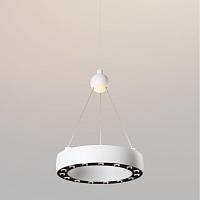 359395 over nt24 000 белый светильник подвесной светодиодный, длина провода 2м ip20 led 12w вниз/5w вверх 220v 1360лм 3000k turn, доставка по Казахстану 