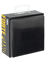 FORTE&PIANO Роз. комп. 2-ая RJ45 кат.5E FP133 чер. IEK 
