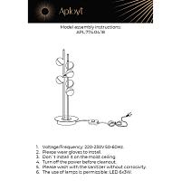 APL.774.04.18 Лампа настольная Aployt Delfin