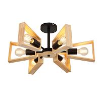Дополнительная картинка Потолочный светильник Arte Lamp Brussels A8030PL-6BK