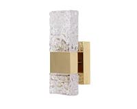 NEWPORT 15380 15382/A Champagne gold , Бра, Champagne gold Clear glass L10*H24*Sp7.2 cm LED 1*5W 3100К 450 lm