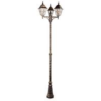 Дополнительная картинка Уличный светильник Arte Lamp MADRID A1542PA-3BN