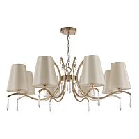 люстра crystal lux renata sp8 gold crystal lux 3591/308, доставка по Казахстану 
