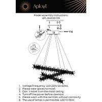 Дополнительная картинка Подвесной светодиодный светильник Aployt Merion APL.040.03.105