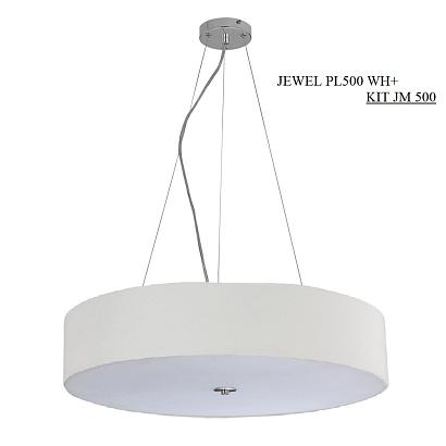 люстры светильник потолочный crystal lux jewel pl500 wh crystal lux 2110/106, доставка по Казахстану 