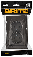 BRITE Роз. 2-я с з/к/ш пл 16А в сб. РСшПл12-3-БрТБ бр. IEK 
