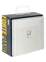 FORTE&PIANO Роз. комп. RJ45 кат.5E FP232 бел. IEK 