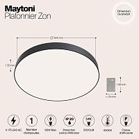 Дополнительная картинка Потолочный светодиодный светильник Maytoni Zon C032CL-L96B4K