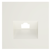 Накладка для розетки компьютерной RJ45 кат.6, S70 (хлопок) 