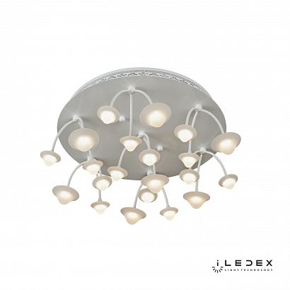 Потолочные Потолочная светодиодная люстра iLedex Darner C50068/7Y WH, доставка по Казахстану 