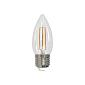 Лампа светодиодная филаментная (UL-00005166) Uniel E27 11W 3000K прозрачная LED-C35-11W/3000K/E27/CL PLS02WH_0