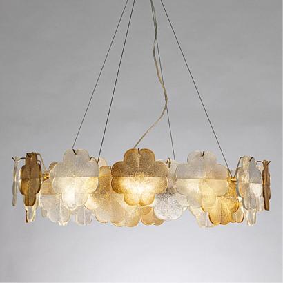 люстры подвесной светильник arte lamp mallika a4077sp-10go, доставка по Казахстану 
