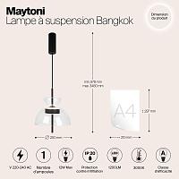 Дополнительная картинка Подвесной светильник Maytoni MOD185PL-L6B3K2