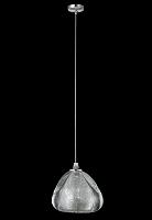 светильник подвесной crystal lux verano sp1 silver crystal lux 3711/201, доставка по Казахстану 