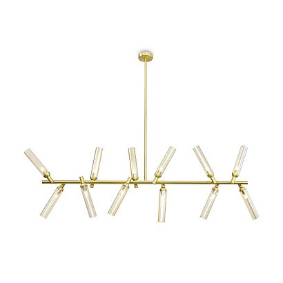 подвесной светильник freya fr5379pl-12g, доставка по Казахстану 