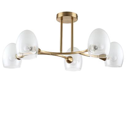 купить 6514/5C MODERNI LN23 латунь Потолочный светильник E14 5*40W 220V KENDALL в Алматы, svet.kz, доставка по Казахстану 
