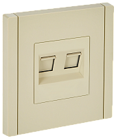 FORTE&PIANO Роз. комп. 2-ая RJ45 кат.5E FP433 ван. IEK 