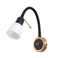 Настенный светильник Arte Lamp LETTURA A7009AP-1BK