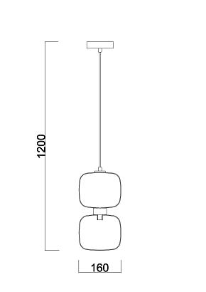 подвесной светильник freya fr5215pl-01ch, доставка по Казахстану 