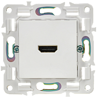 Дополнительная картинка SKANDY Роз. HDMI SK-H01W арк. бел. IEK