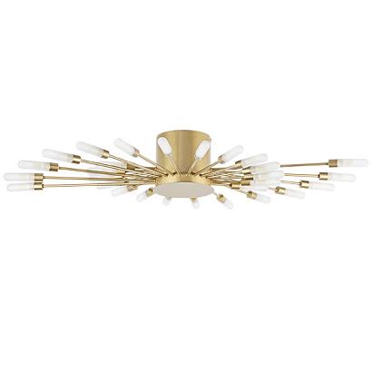 люстры 732283  mx9926-28a  люстра ragno 28х5w led  g9 шампань - золото  в комплекте, доставка по Казахстану 