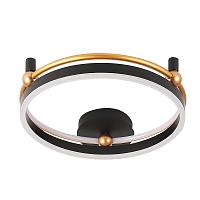 люстры светильник потолочный crystal lux fernando pl48w led black/gold crystal lux 0621/148, доставка по Казахстану 