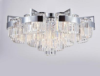 люстры потолочная люстра newport 4356+6/pl chrome м0062731, доставка по Казахстану 