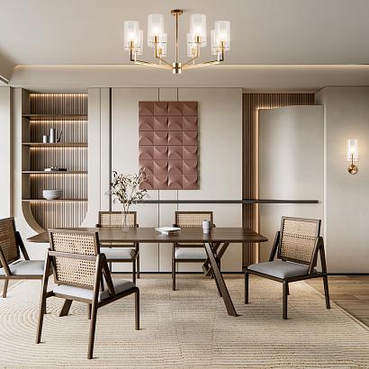 подвесная люстра freya fr5206pl-06fg, доставка по Казахстану 