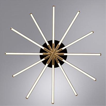 Потолочные Потолочный светильник Arte Lamp FERNANDO A2199PL-6BK, доставка по Казахстану 