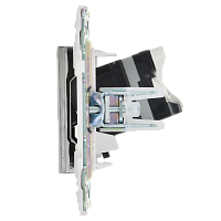 SKANDY Роз. комп. RJ45 кат.5E SK-K01N никель IEK 