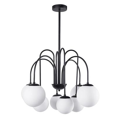 люстры подвесная люстра arte lamp mebsuta a1675lm-8bk, доставка по Казахстану 