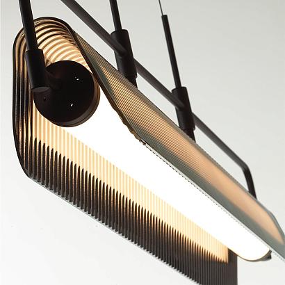 люстры 5056/35la l-vision odl24 321 подвесной светильник led 35w 3000к liner, доставка по Казахстану 