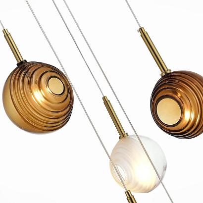 люстры подвесная люстра st luce foligno sl1183.543.06, доставка по Казахстану 