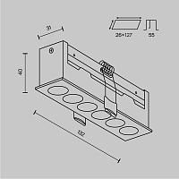 Дополнительная картинка Встраиваемый светильник Technical DL065-12W3-6K-W