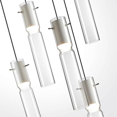 5058/25lb pendant odl24 325 подвесной светильник led 5*5w 3000k scrow, доставка по Казахстану 