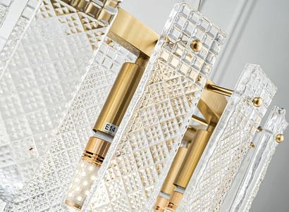 люстры люстра подвесная belfast severn 6601-600 br cl, доставка по Казахстану 