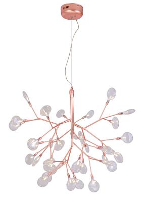 люстры светильник подвесной crystal lux evita sp36 copper/transparent crystal lux 1693/236, доставка по Казахстану 