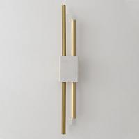 Настенный светильник Crystal Lux CARTA AP6W LED WHITE/BRASS 0343/401