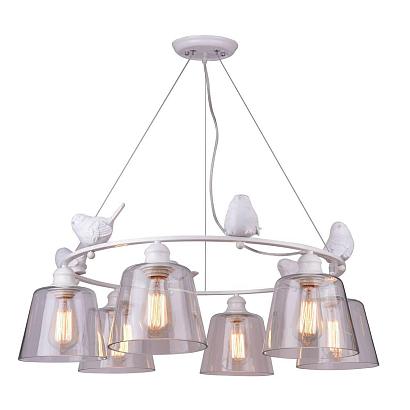 люстры подвесная люстра arte lamp passero a4289lm-6wh, доставка по Казахстану 